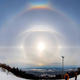 Illustration for article titled These Otherworldly Halos Turn Our Sun Into The Eye Of Sauron